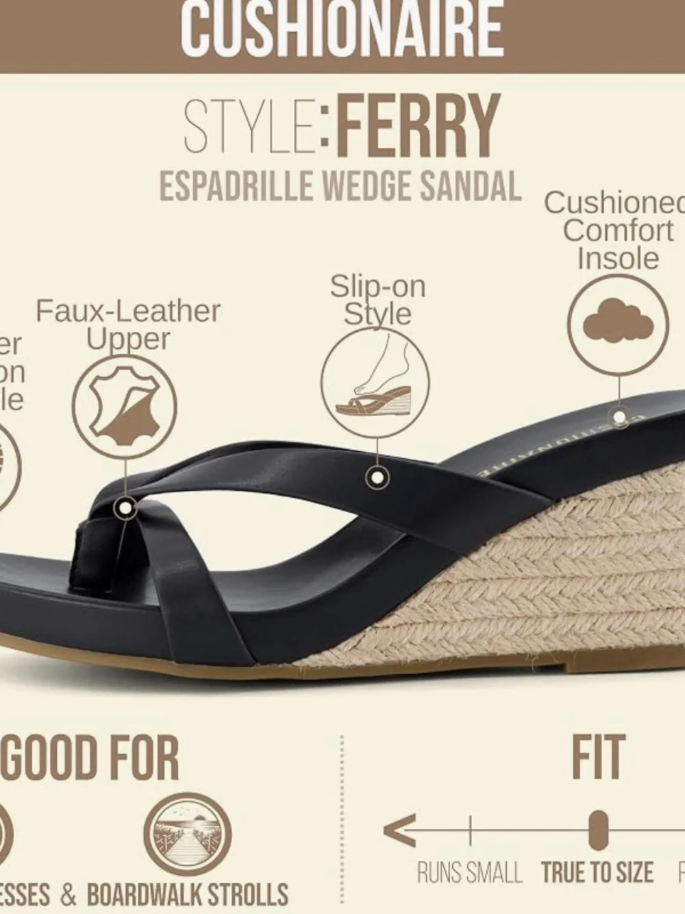 Women's Black Leather Sandals